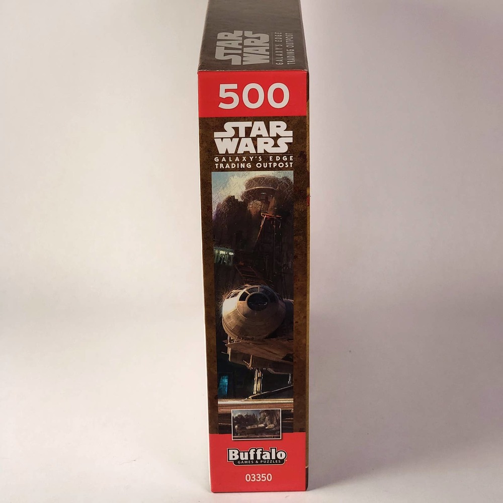 Buffalo Games Star Wars Galaxy's Edge‎ Trading Post 500 Piece Jigsaw Puzzle NEW - Picture 2 of 5